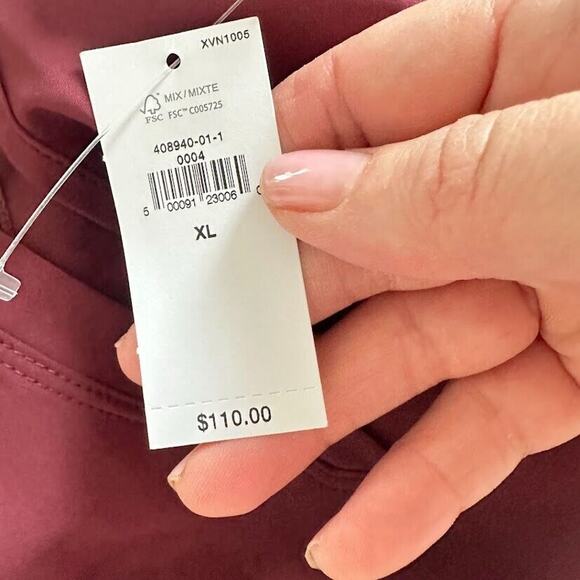 Banana Republic Jumpsuit Sleeveless Wide Leg Maroon Burgundy Women's Size XL - Picture 3 of 9